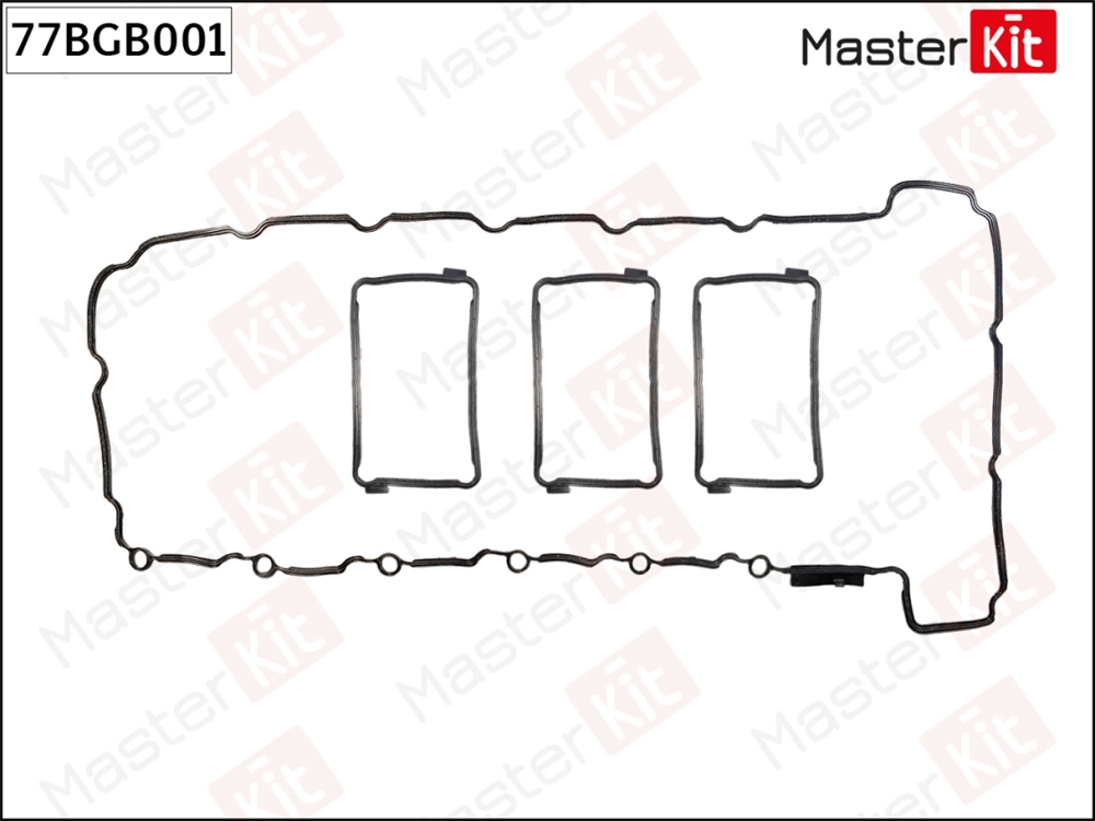 MASTERKIT 77BGB001 Прокладка клапанной крышки BMW 3.0 N55