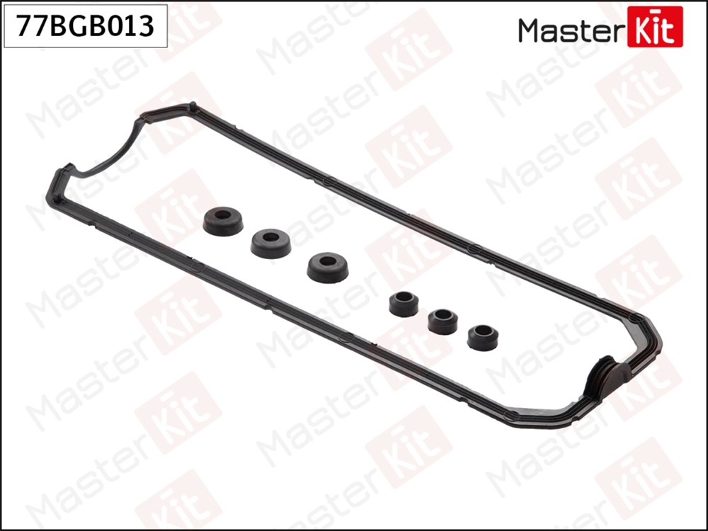 MASTERKIT 77BGB013 Прокладка клапанной крышки AUDI 1Y, AAZ, ADE, AEF, AAZ, ABL, ADG, BGG 77BGB013