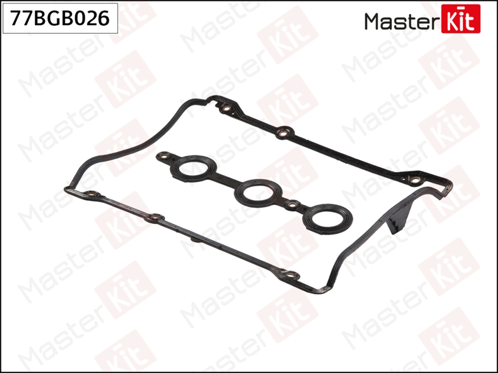 MASTERKIT 77BGB026 Прокладка клапанной крышки AUDI/VW с уплот.свечей 95-05