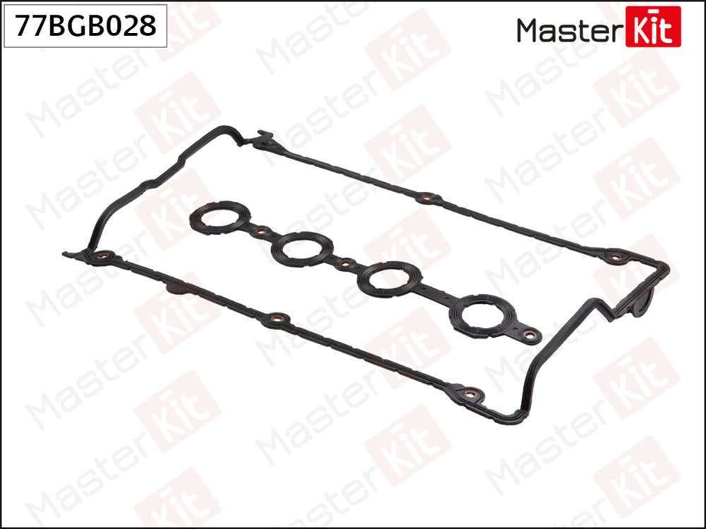 MASTERKIT 77BGB028 Прокладка клапанной крышки AUDI AEB, AFY, AGN, AGU, AJL, AJP, AJQ, AMB 77BGB028