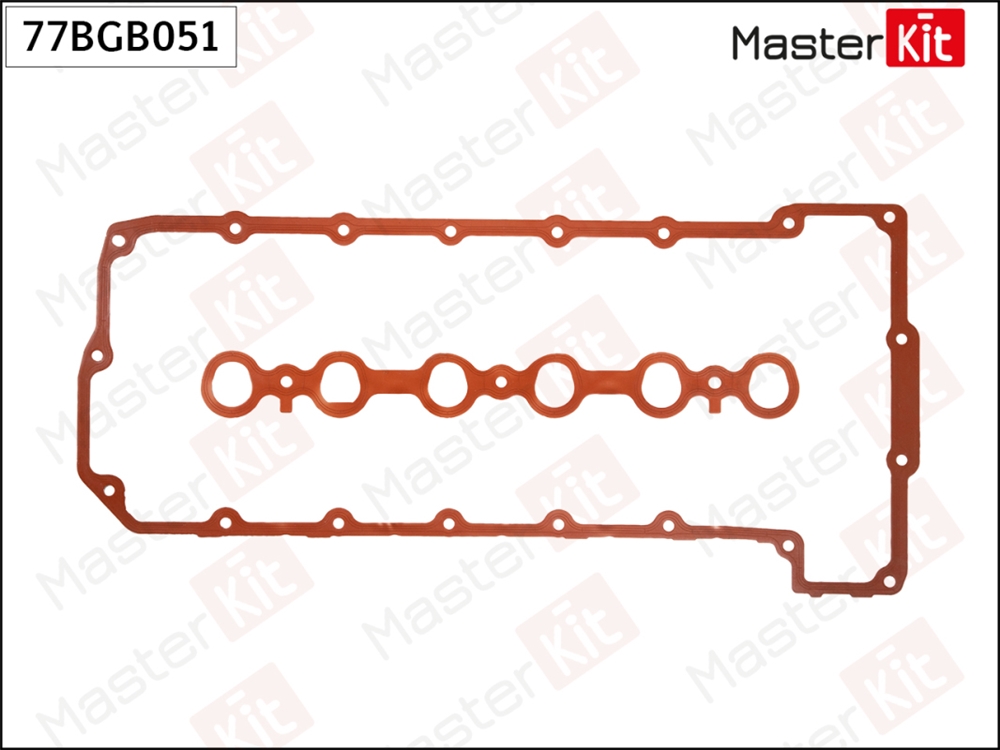 MASTERKIT 77BGB051 Прокладка клапанной крышки BMW N52