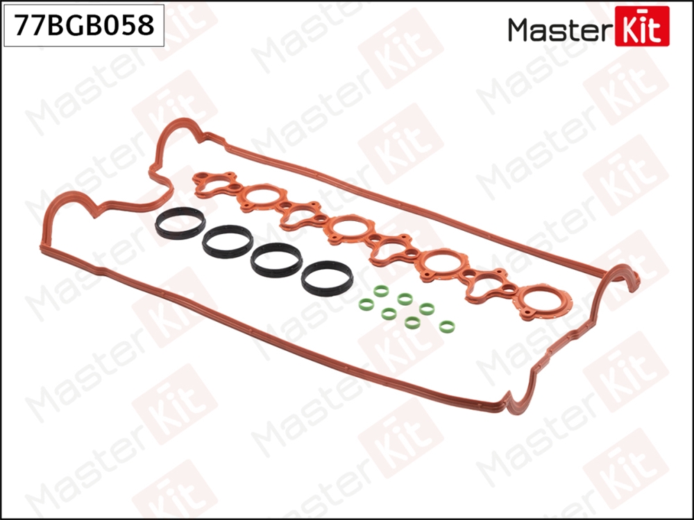 MASTERKIT 77BGB058 Прокладка клапанной крышки RENAULT/OPEL/NISSAN 2.2DCi/2.5DTi компл.