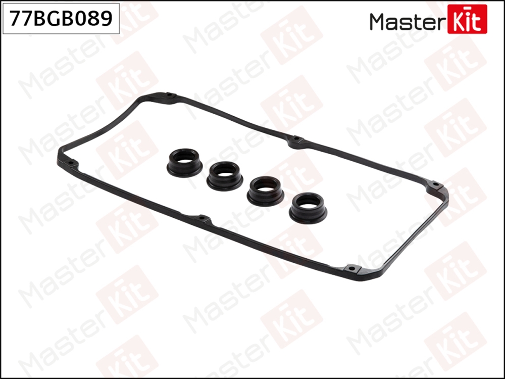 MASTERKIT 77BGB089 Прокладка крышки клапанной mitsubishi 4g13, 4g18