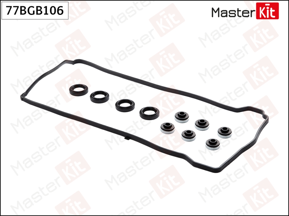 MASTERKIT 77BGB106 Прокладка клапанной крышки HONDA K20A, K20A1, K20A4, K24A, K24Z1