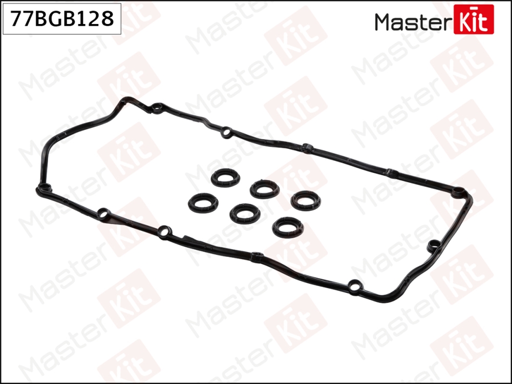MASTERKIT 77BGB128 Прокладка клапанной крышки VAG 2.8-3.2 V6