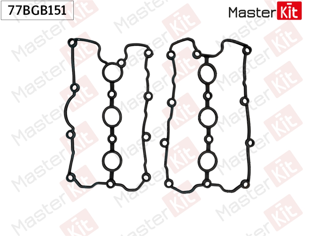 MASTERKIT 77BGB151 Прокладка клапанной крышки AUDI BDX, CAJA, CAKA, CALA, CCAA, CCBA, CCDA