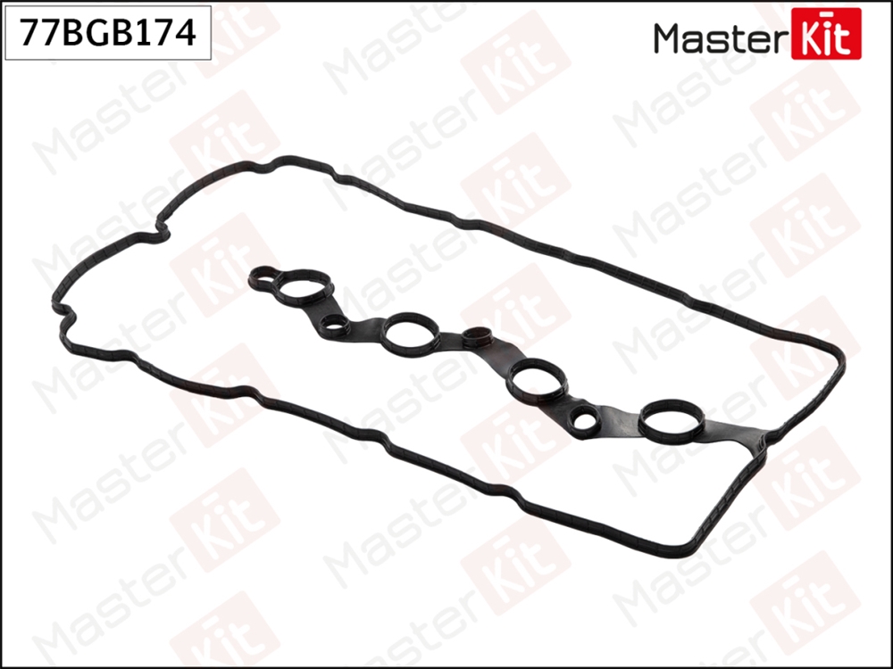 MASTERKIT 77BGB174 Прокладка клапанной крышки CITROEN 4B11, 4B12, SFZ (4B12 MMC), 4B10 77BGB174