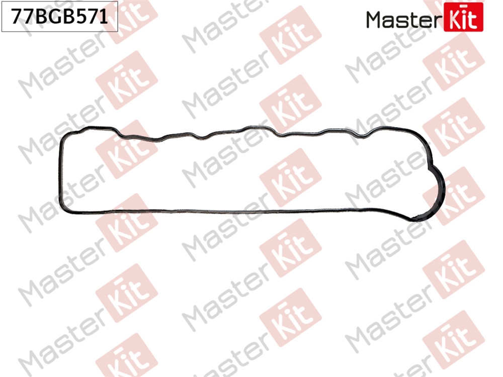 MASTERKIT 77BGB571 Прокладка клапанной крышки Mitsubishi LANCER VI (CJ-CP ) 4G63 (SOHC 8V)