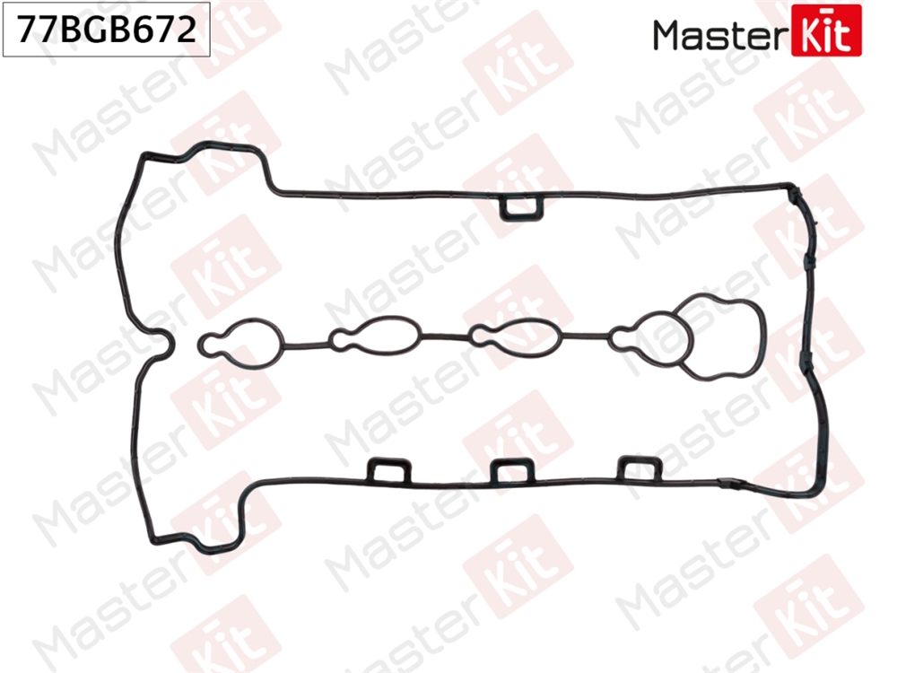 MASTERKIT 77BGB672 Прокладка клапанной крышки Opel INSIGNIA A (G09) A 20 NHT 77BGB672
