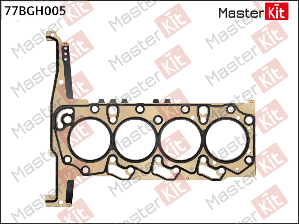 MASTERKIT 77BGH005 Прокладка гбц land rover dt224