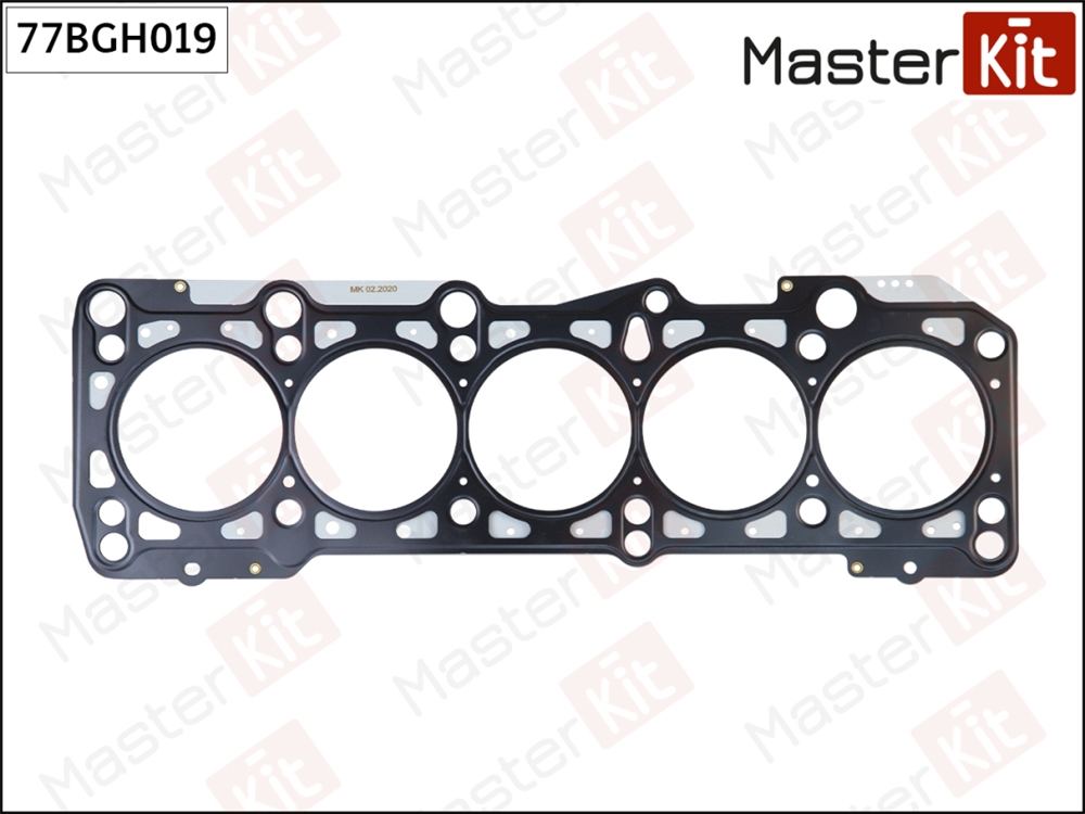 MASTERKIT 77BGH019 Прокладка ГБЦ AUDI/VW 2.5TDi 3м. 1.61мм 90-