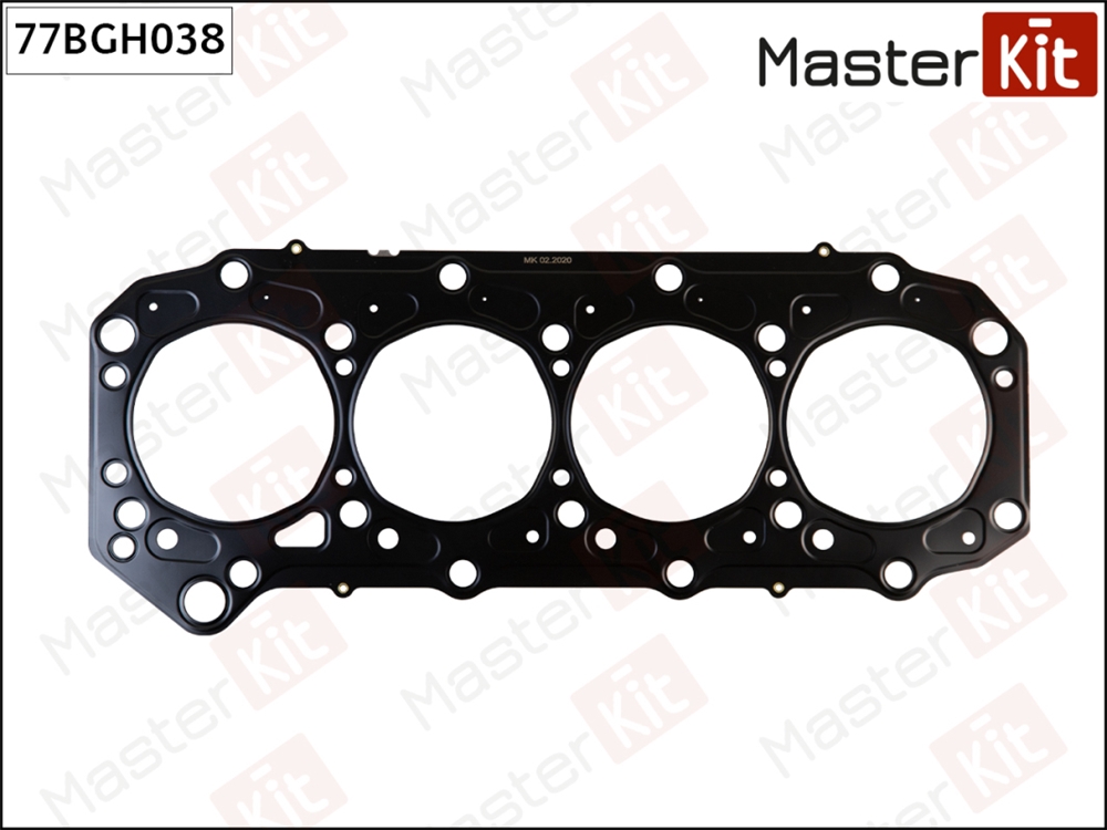 MASTERKIT 77BGH038 Прокладка ГБЦ Renault ZD3 A 604, ZD3 202, ZD3 600