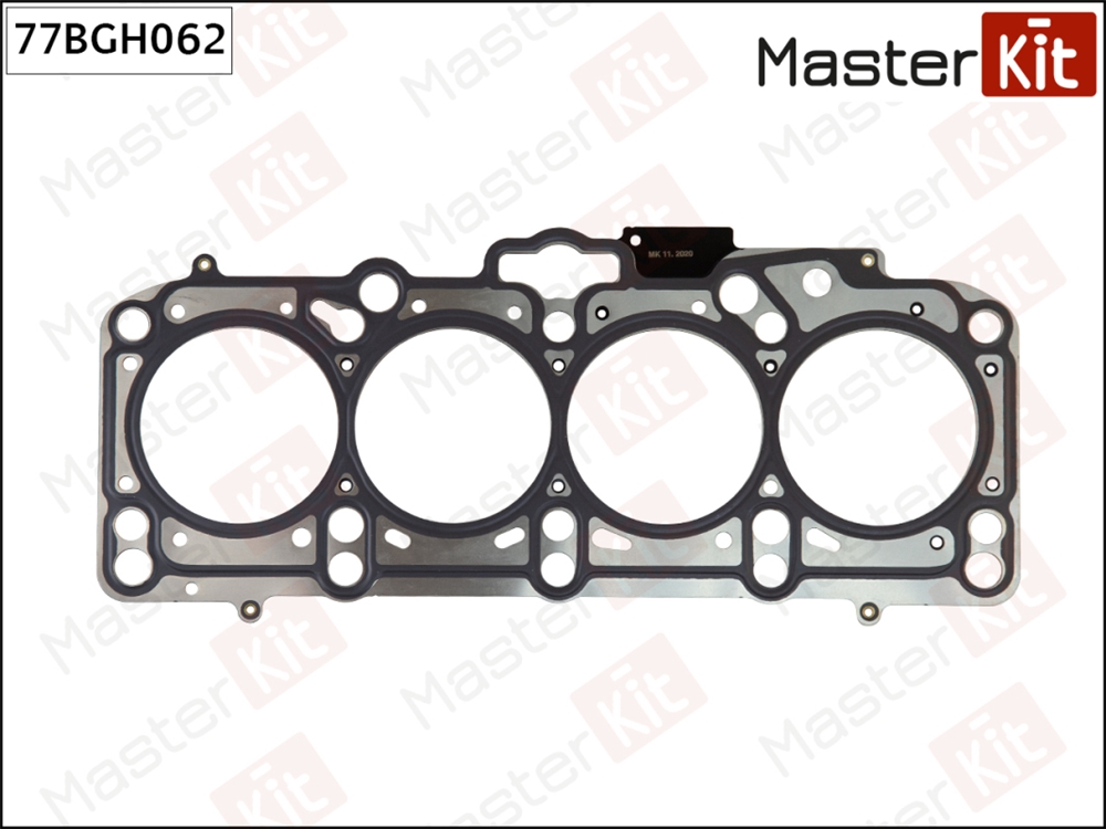 MASTERKIT 77BGH062 Прокладка ГБЦ AUDI/VW/SKODA 1.9TDI 2метки 1.53мм 98-