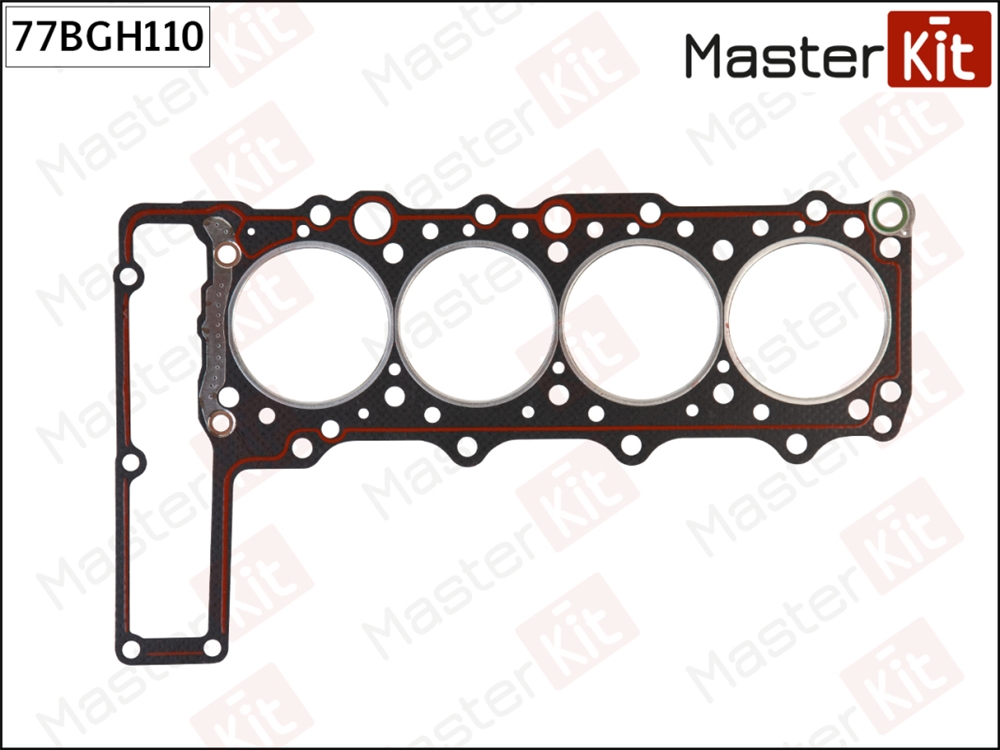 MASTERKIT 77BGH110 Прокладка ГБЦ MERCEDES VITO OM601D23 96-