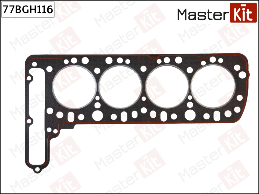 MASTERKIT 77BGH116 Прокладка ГБЦ MERCEDES OM616 77-96