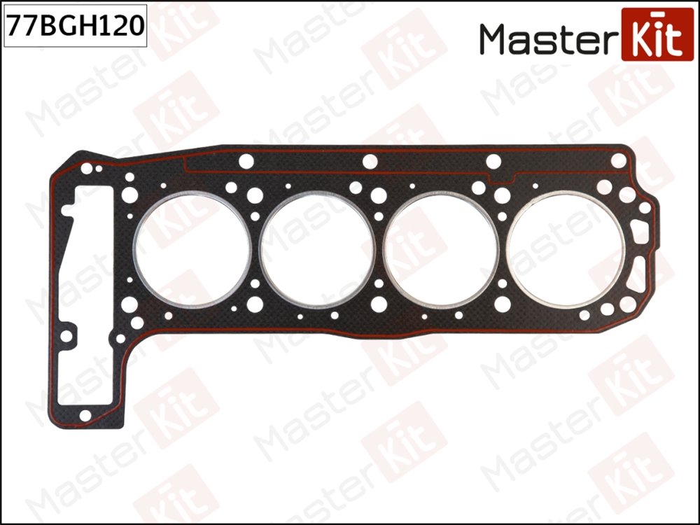 MASTERKIT 77BGH120 Прокладка ГБЦ MB M 102.961, M 102.962, M 102.910, M 102.921, M 102.924, OM 651.901, M 1