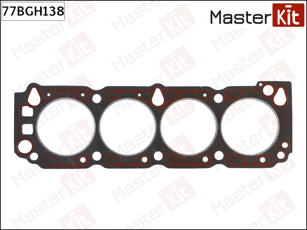 MASTERKIT 77BGH138 Прокладка ГБЦ FORD SIERRA,SCORPIO/TRANSIT 2.0 OHC 75-94
