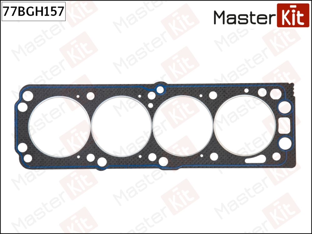 MASTERKIT 77BGH157 Прокладка ГБЦ OPEL KADETT/ASCONA 1.6D 1.60мм 2метки 82-89
