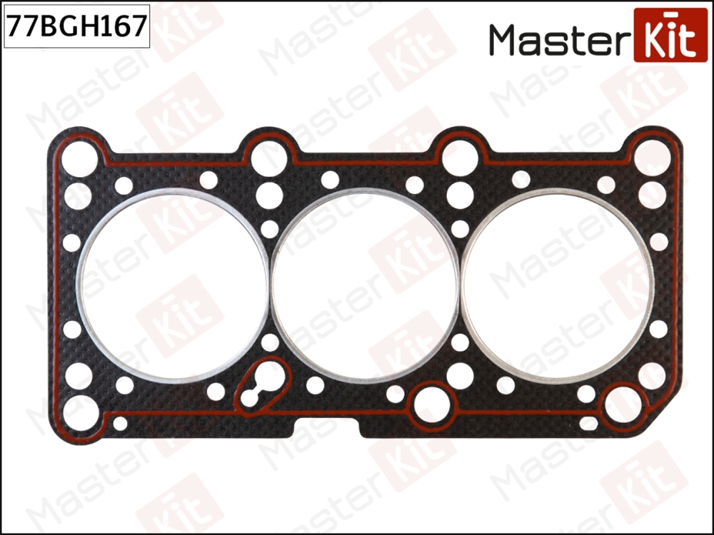 MASTERKIT 77BGH167 Прокладка ГБЦ VAG AAH/ABC/ACZ/AEJ/AFM