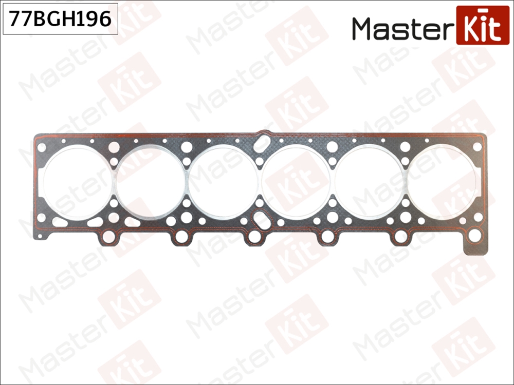 MASTERKIT 77BGH196 Прокладка ГБЦ BMW M20B25/M20B27 1.75мм 83-93