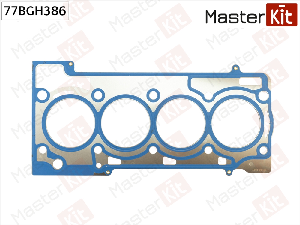 MASTERKIT 77BGH386 Прокладка ГБЦ AUDI A1/A3, SKODA FABIA/OCTAVIA/VW GOLF/POLO 1.2TSI/TFSI 10>