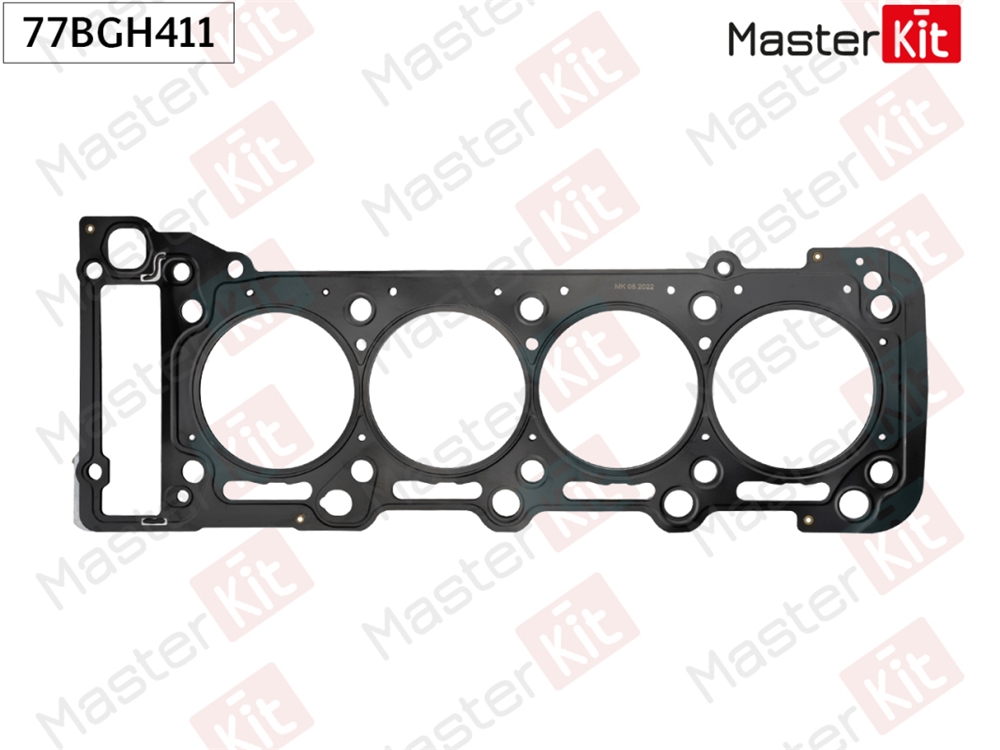 MASTERKIT 77BGH411 Прокладка ГБЦ MERCEDES OM646.701, 811, 812, 820, 821