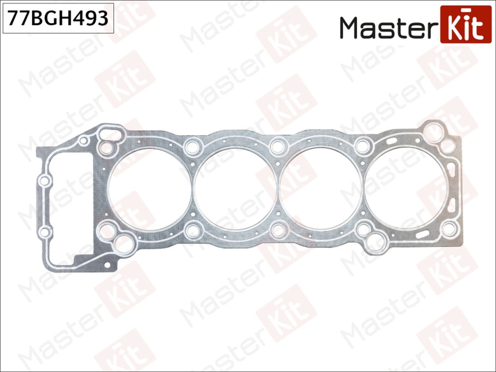 MASTERKIT 77BGH493 Прокладка ГБЦ TOYOTA 2RZ-FE, 3RZ-FE