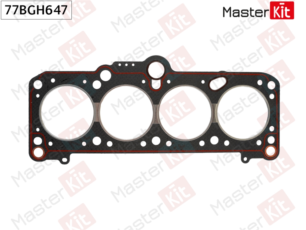 MASTERKIT 77BGH647 Прокладка ГБЦ Audi 80 (89, 89Q, 8A, B3) SB,RA