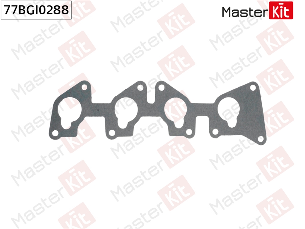 MASTERKIT 77BGI0288 Прокладка впускного коллектора Renault SANDERO STEPWAY II (B8 ) K7M 710, 77BGI0288