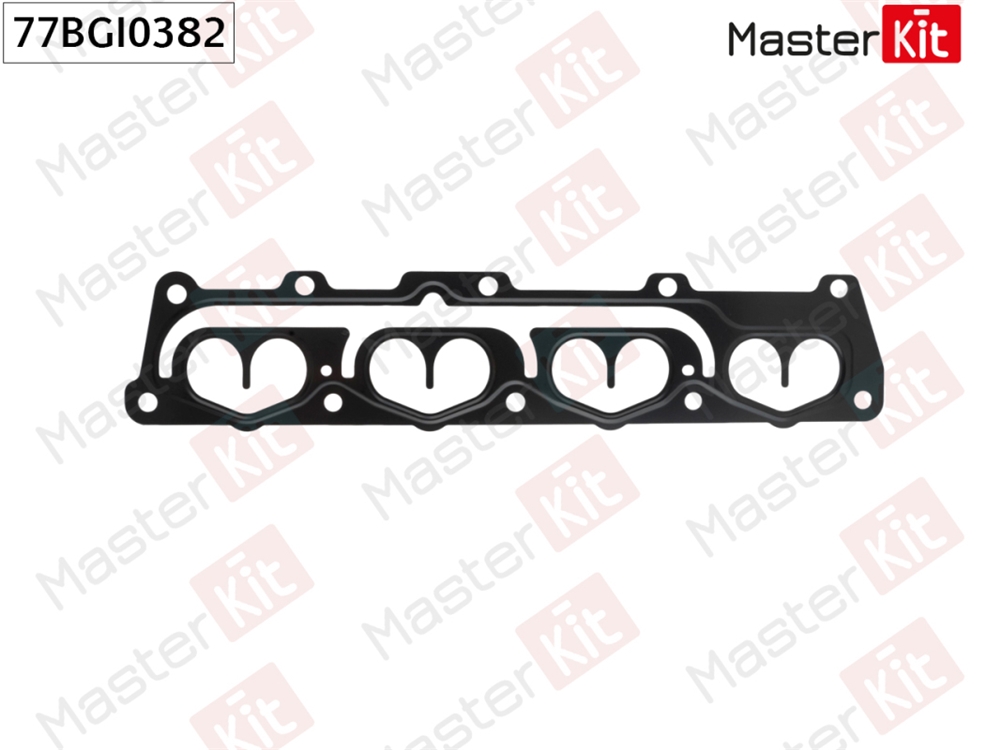 MASTERKIT 77BGI0382 Прокладка впускного коллектора Opel ASTRA H (A04) Z 16 XEP,Z 16 XE1