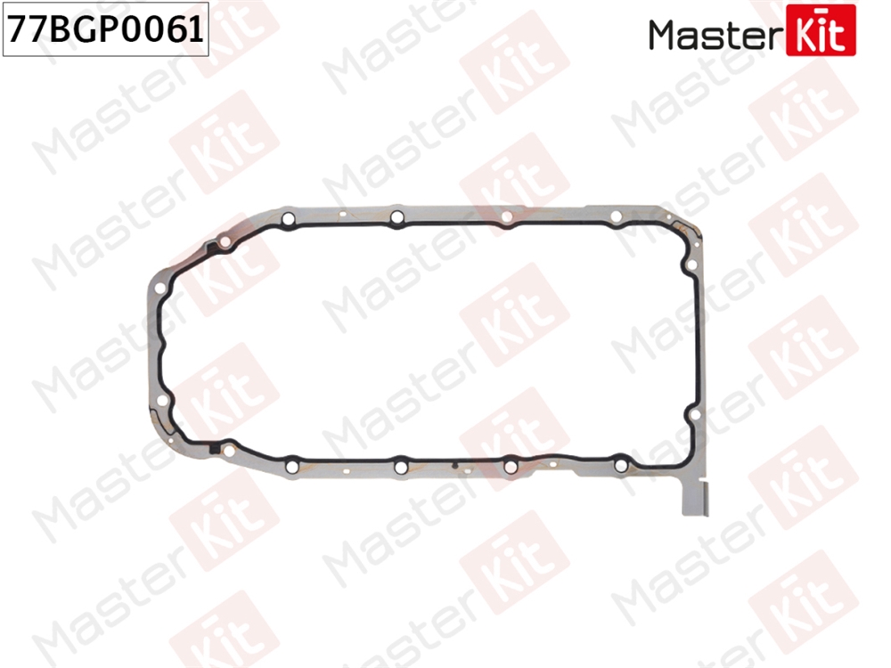 MASTERKIT 77BGP0061 Прокладка поддона CHEVROLET/OPEL 1.8-2.2 95- верхняя