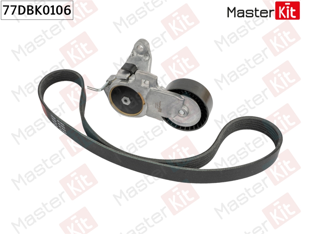 MASTERKIT 77DBK0106 Комплект ремня приводного Citroen C4 I(LC ) 04-13,Peugeot 308 CC(4B ) 09-
