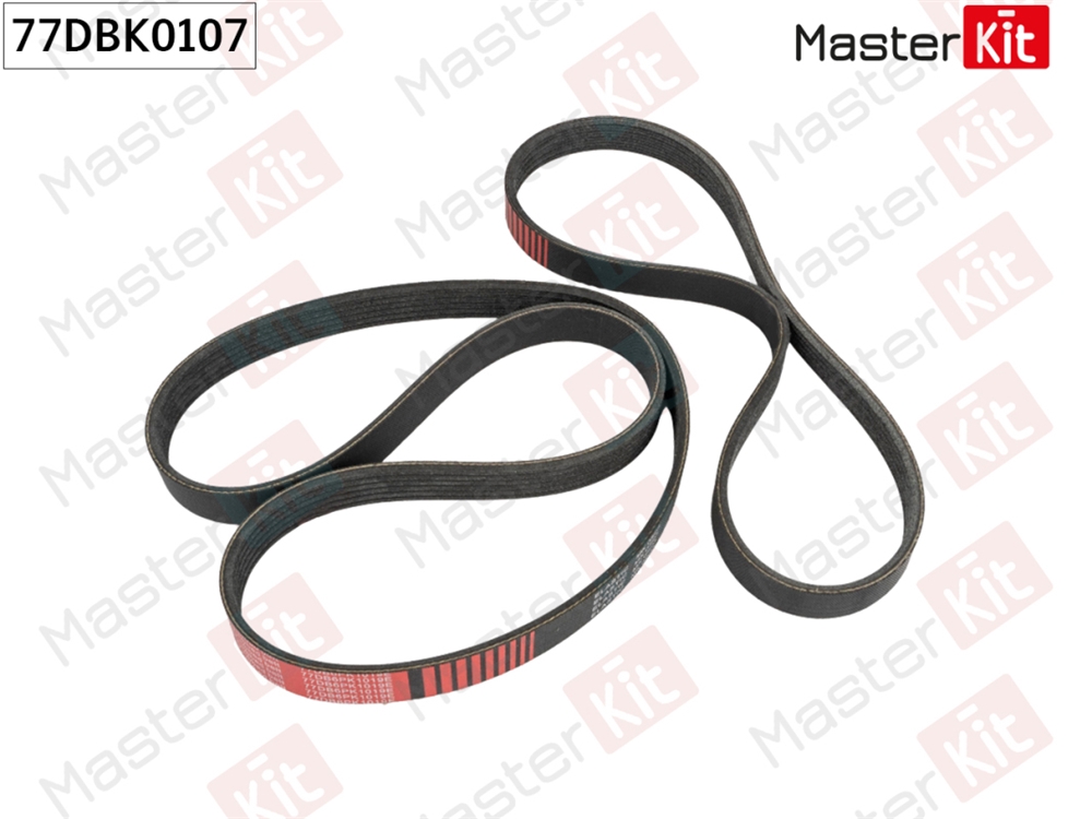 MASTERKIT 77DBK0107 Комплект ремня приводного Ford Fiesta VI(CB1,CCN),Fusion(JU ) 08-