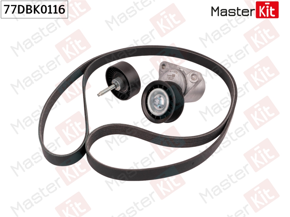 MASTERKIT 77DBK0116 Комплект ремня приводного Ford S-Max(WS),Galaxy(WM) 06-15