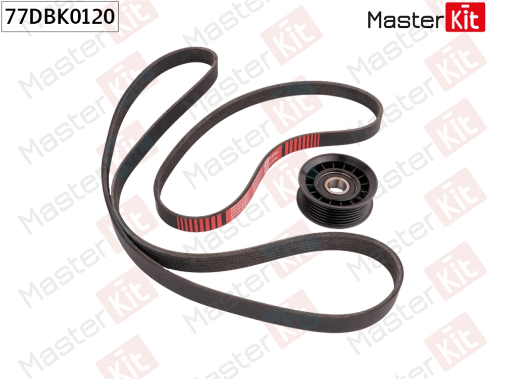 MASTERKIT 77DBK0120 Комплект ремня приводного Ford C-MAX(DM2),Focus II(DA ,HCP,DP) 04-13