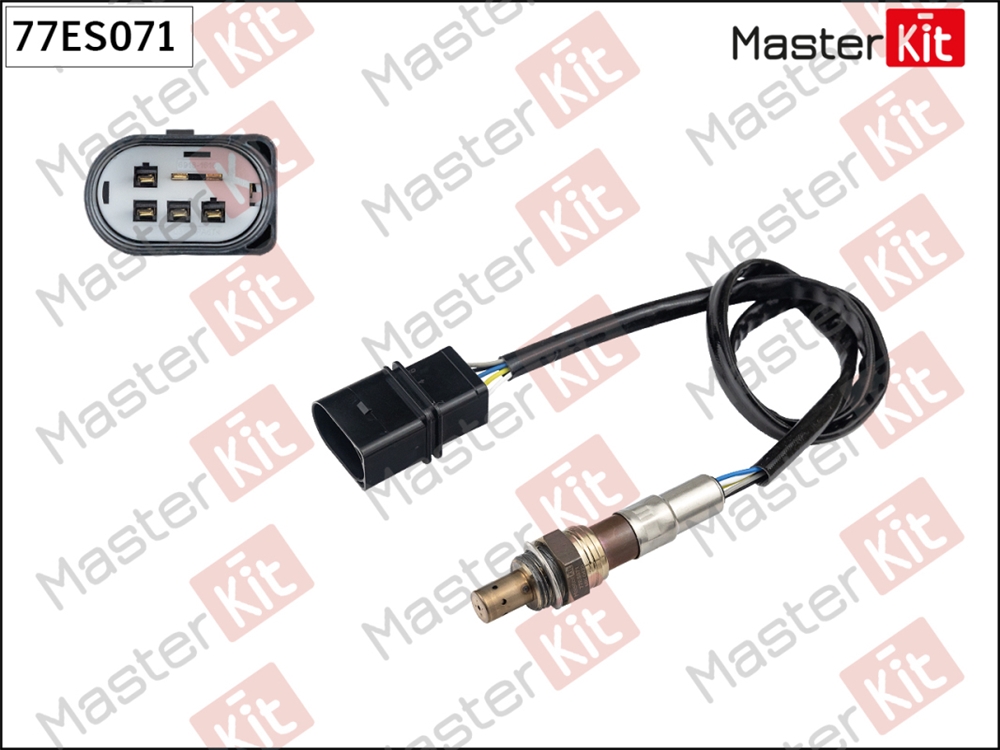 MASTERKIT 77ES071 Лямбда-зонд SKODA OCTAVIA, VW GOLF 1.6 03-10 77ES071