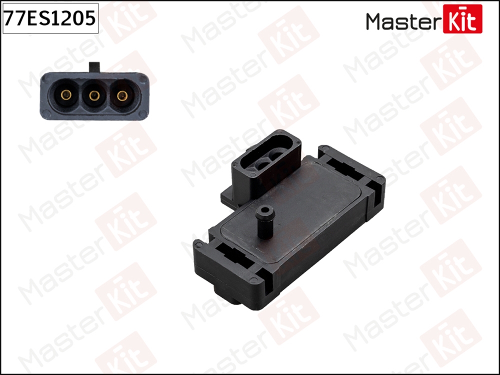 MASTERKIT 77ES1205 Датчик, давление во впускном газопроводе HYUNDAI ACCENT, DAEWOO MATIZ
