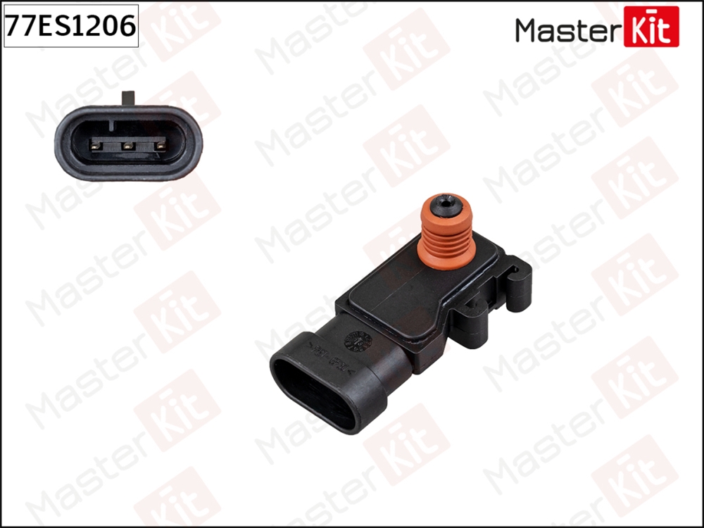 MASTERKIT 77ES1206 Датчик, давление во впускном газопроводе CHEVROLET EPICA 77ES1206
