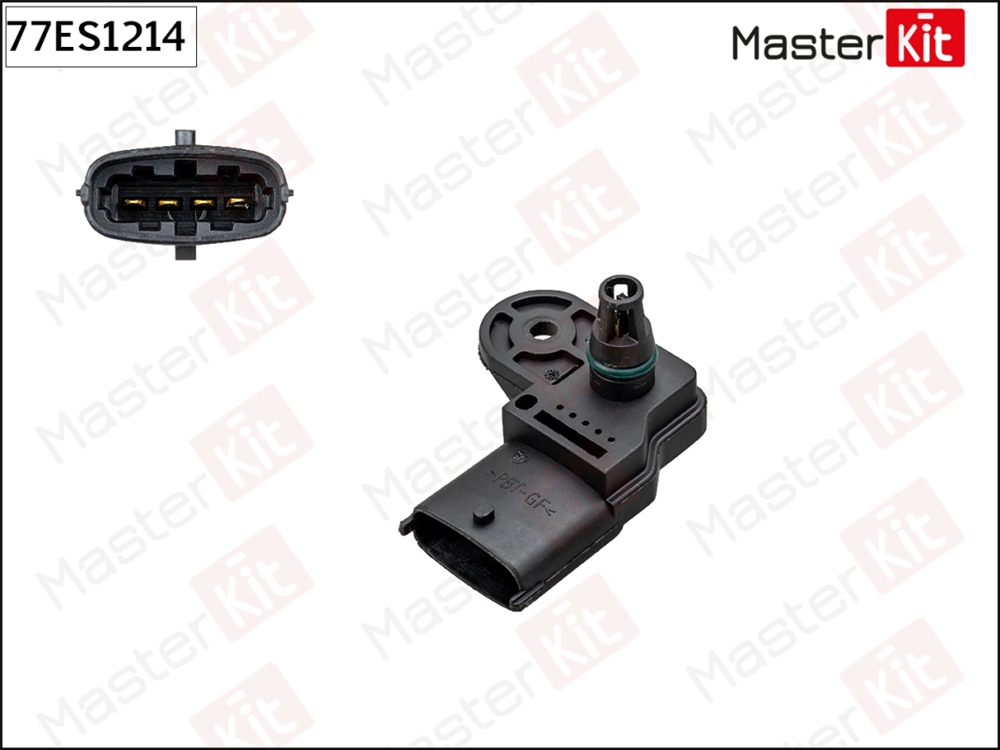 MASTERKIT 77ES1214 Датчик, давление во впускном газопроводе OPEL ASTRA G/H/J, CORSA D