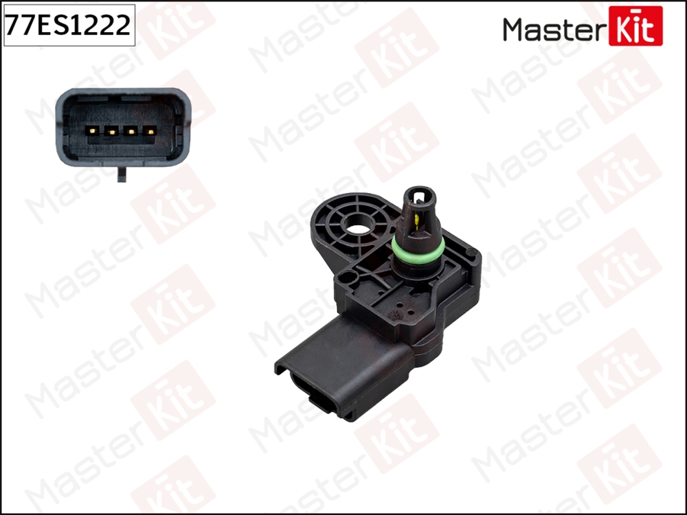 MASTERKIT 77ES1222 Датчик, давление во впускном газопроводе CITROEN/PEUGEOT/MINI