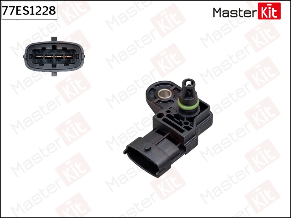 MASTERKIT 77ES1228 Датчик, давление во впускном газопроводе CHERY, HONDA JAZZ