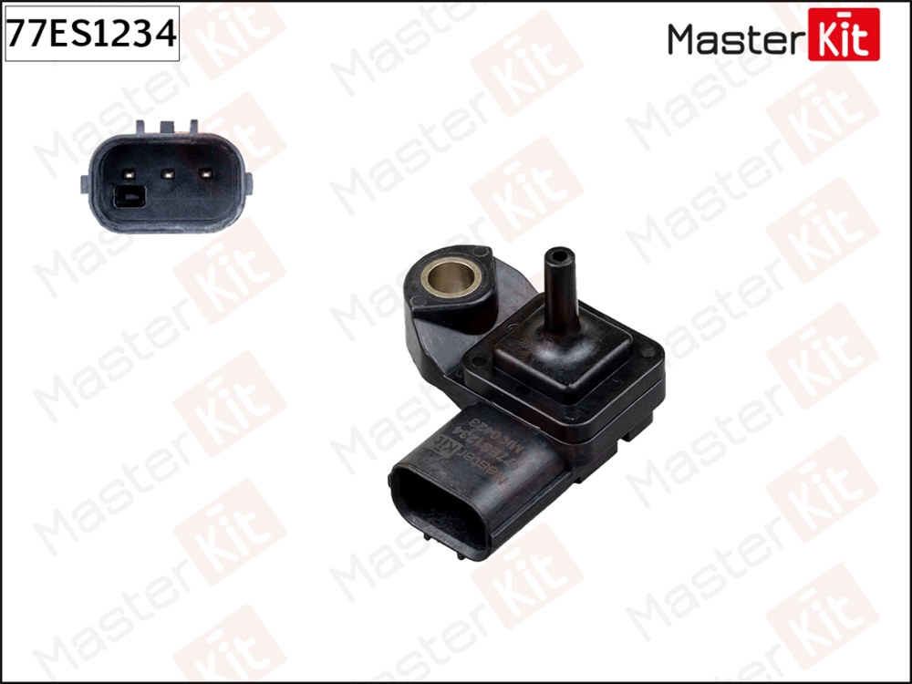 MASTERKIT 77ES1234 Датчик, давление во впускном газопроводе MITSUBISHI L200/PAJERO/PAJERO SPORT DI-D 77ES1234