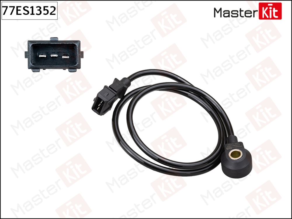 MASTERKIT 77ES1352 Датчик детонации AUDI A6, VW PASSAT 1.8T 97-05 77ES1352