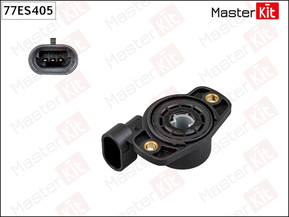 MASTERKIT 77ES405 Датчик, положение дросс заслонки RENAULT DUSTER