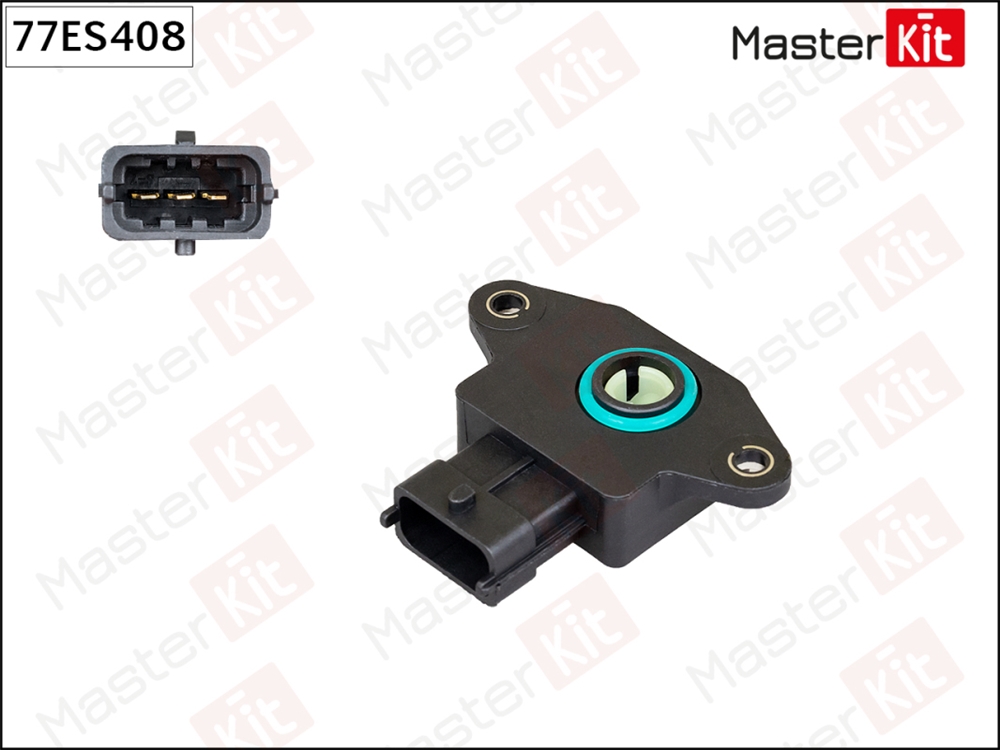 MASTERKIT 77ES408 Датчик пол.дросс.заслонки HYUNDAI GETZ 02-/SONATA EF 04- (ТАГАЗ)/TUCSON