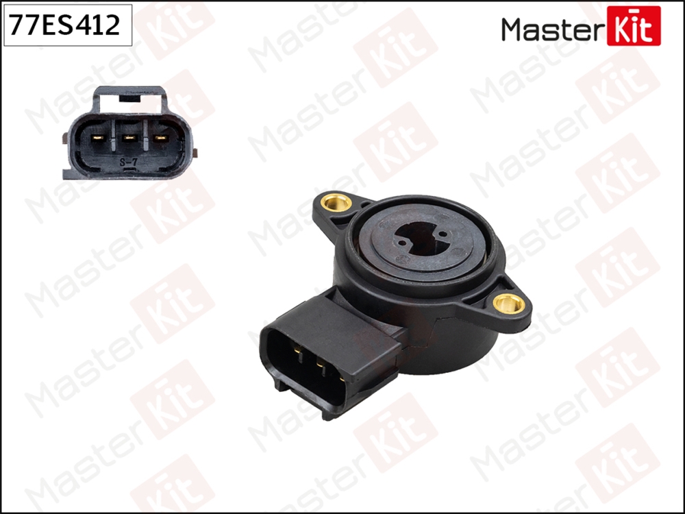 MASTERKIT 77ES412 77ES412 Датчик, положение дросс заслонки  MITSUBISHI LANCER, OUTLANDER 03-08