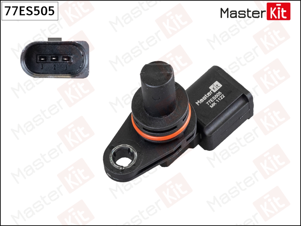 MASTERKIT 77ES505 Датчик, положение распредвала  SKODA FABIA, VW GOLF V 1.4 77ES505