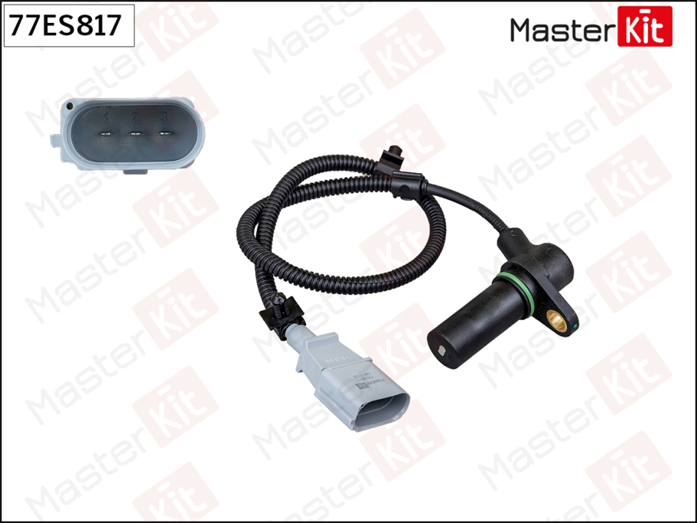MASTERKIT 77ES817 Датчик, положение коленвала VW GOLF IV, PASSAT, T5 1.9TDi