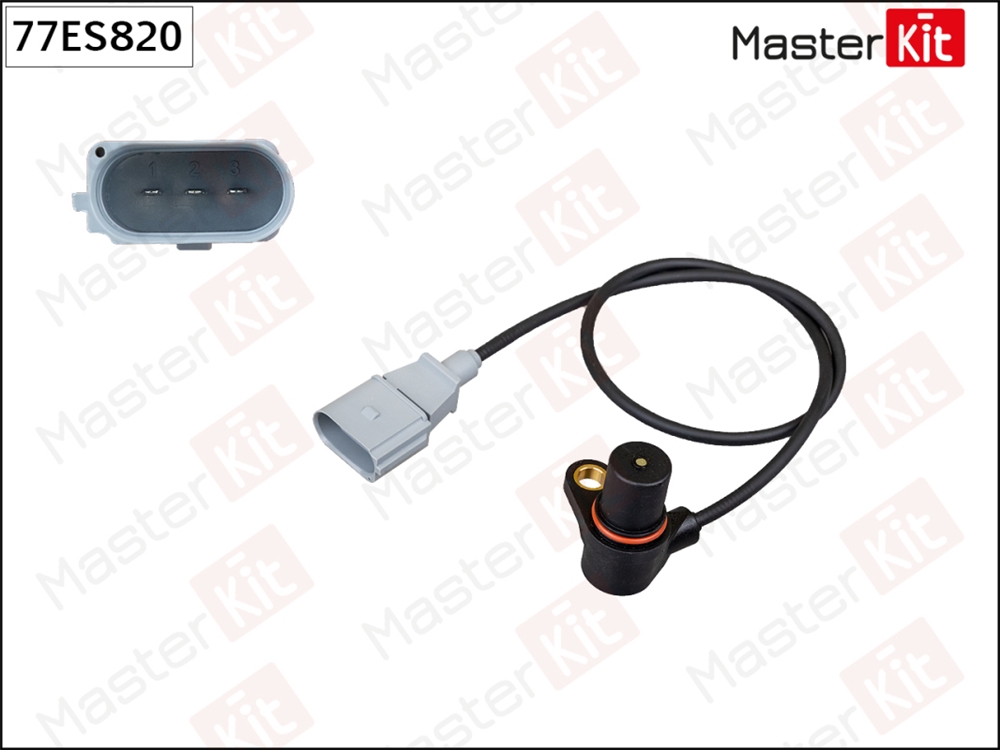 MASTERKIT 77ES820 Датчик, положение коленвала AUDI A6 1.8-3.0 97-06