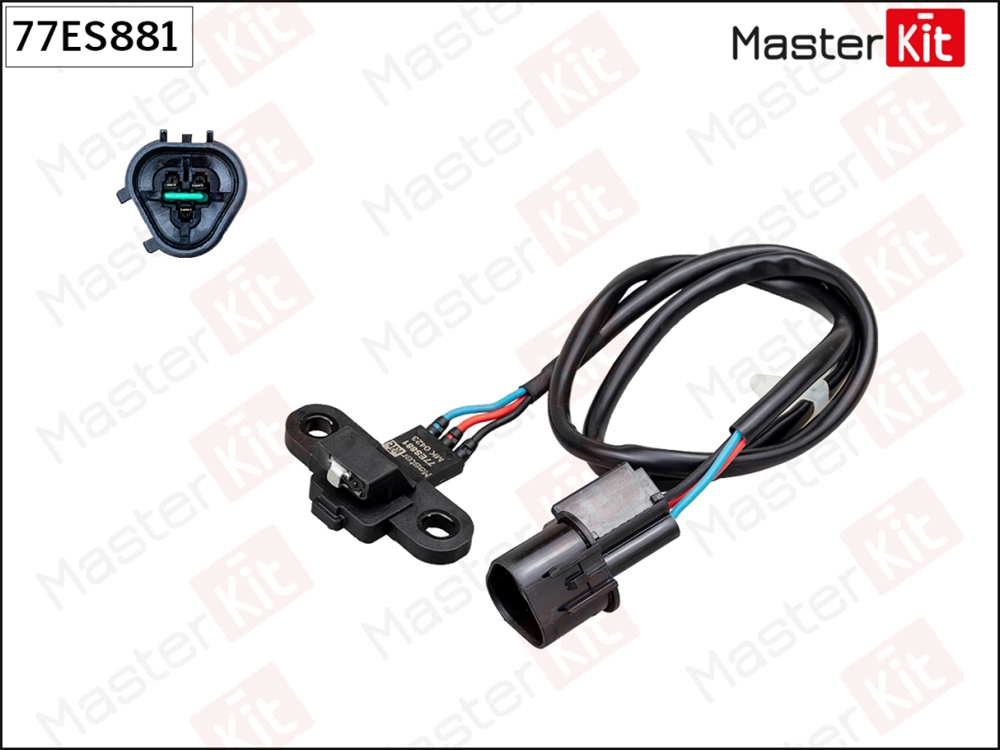 MASTERKIT 77ES881 Датчик, положение коленвала MITSUBISHI LANCER/OUTLANDER I 2.0